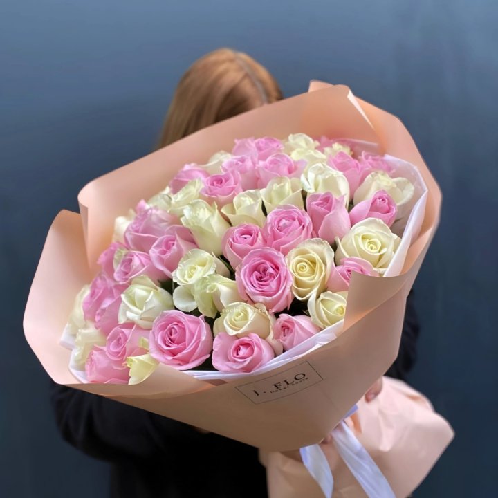 55 роз микс нежности в Смоленске