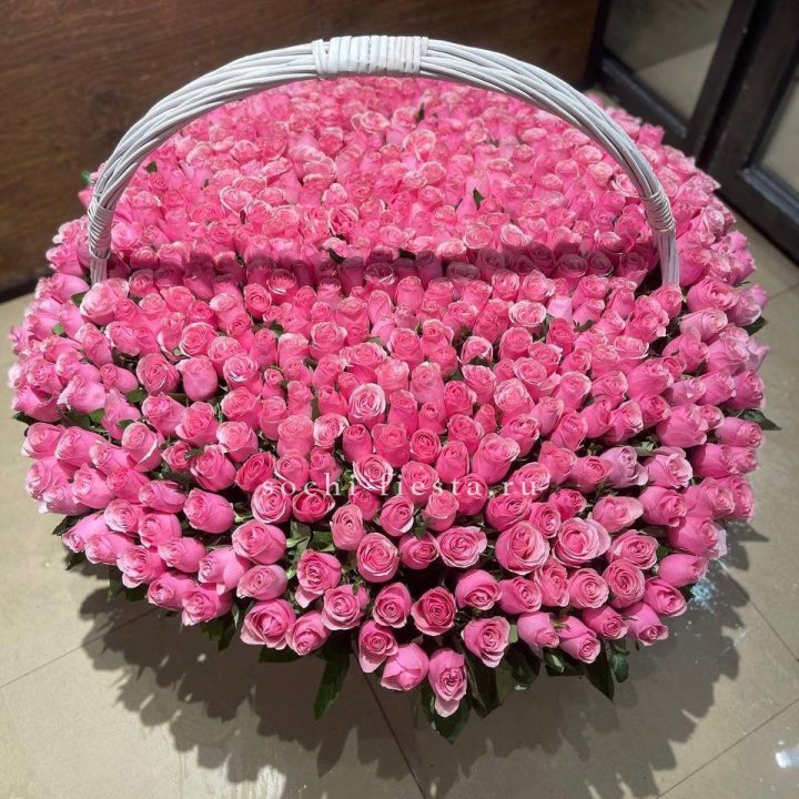 501 розовая роза в Смоленске