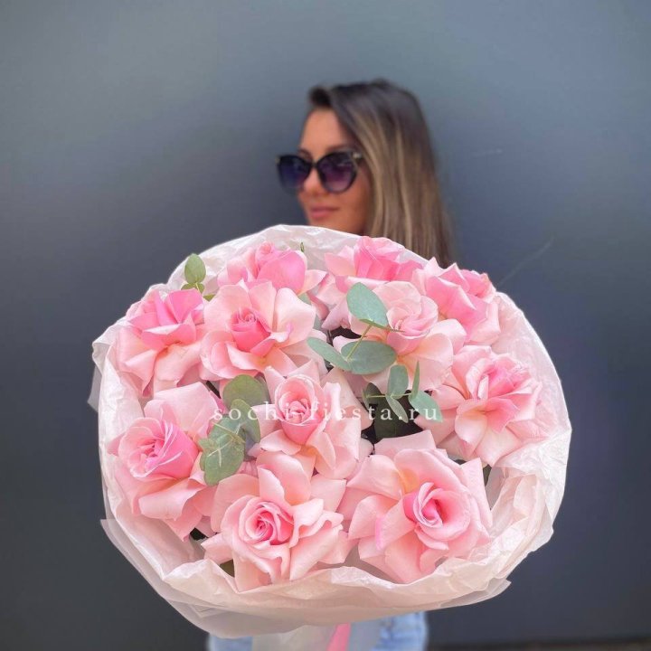 Букет роз "Минифу" в Смоленске