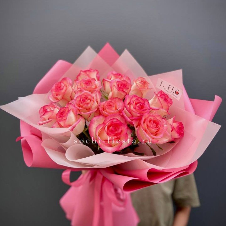 15 роз "Джумилия" в Смоленске