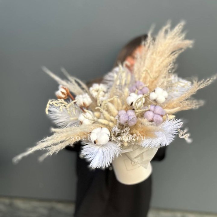 Авторский бокс с сухоцветами №3 в Смоленске