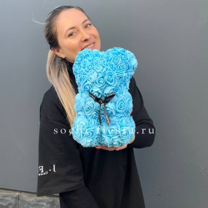 Игрушка медведь голубая в Смоленске