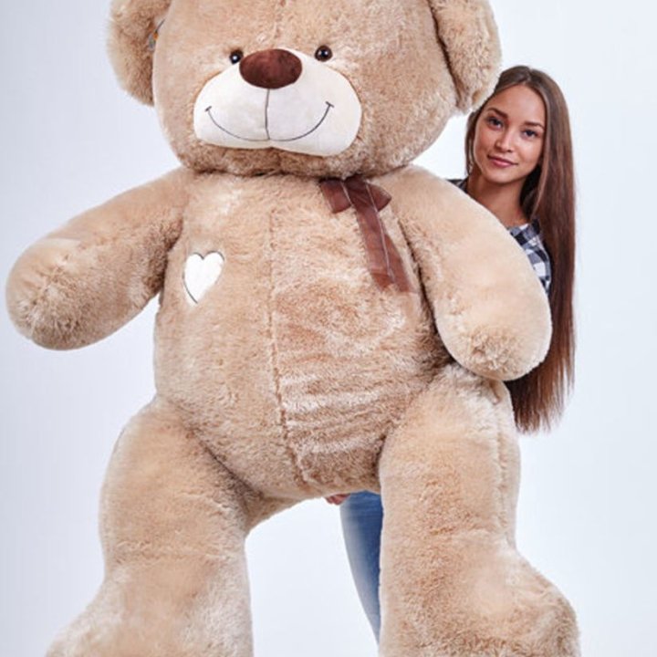 Бурый плюшевый мишка большой в Смоленске