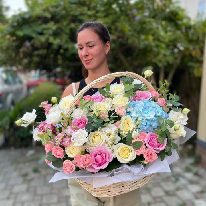 Цветочная корзина №2 в Смоленске