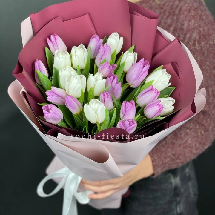 25 тюльпанов микс в Смоленске